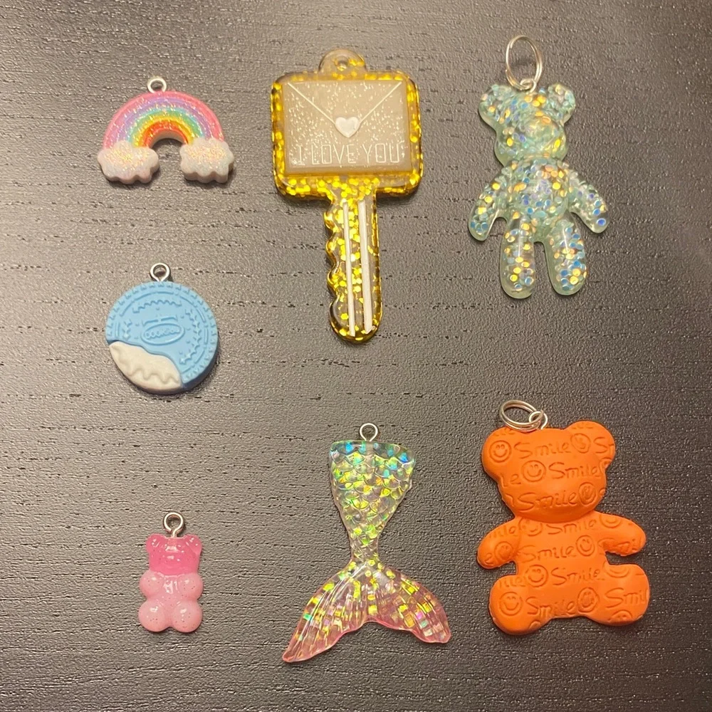 Colorful Resin Charms Set - Picture 1 of 4